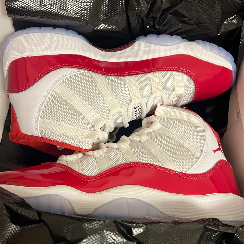 New in the box 2022 release Jordan 11s size 4y
